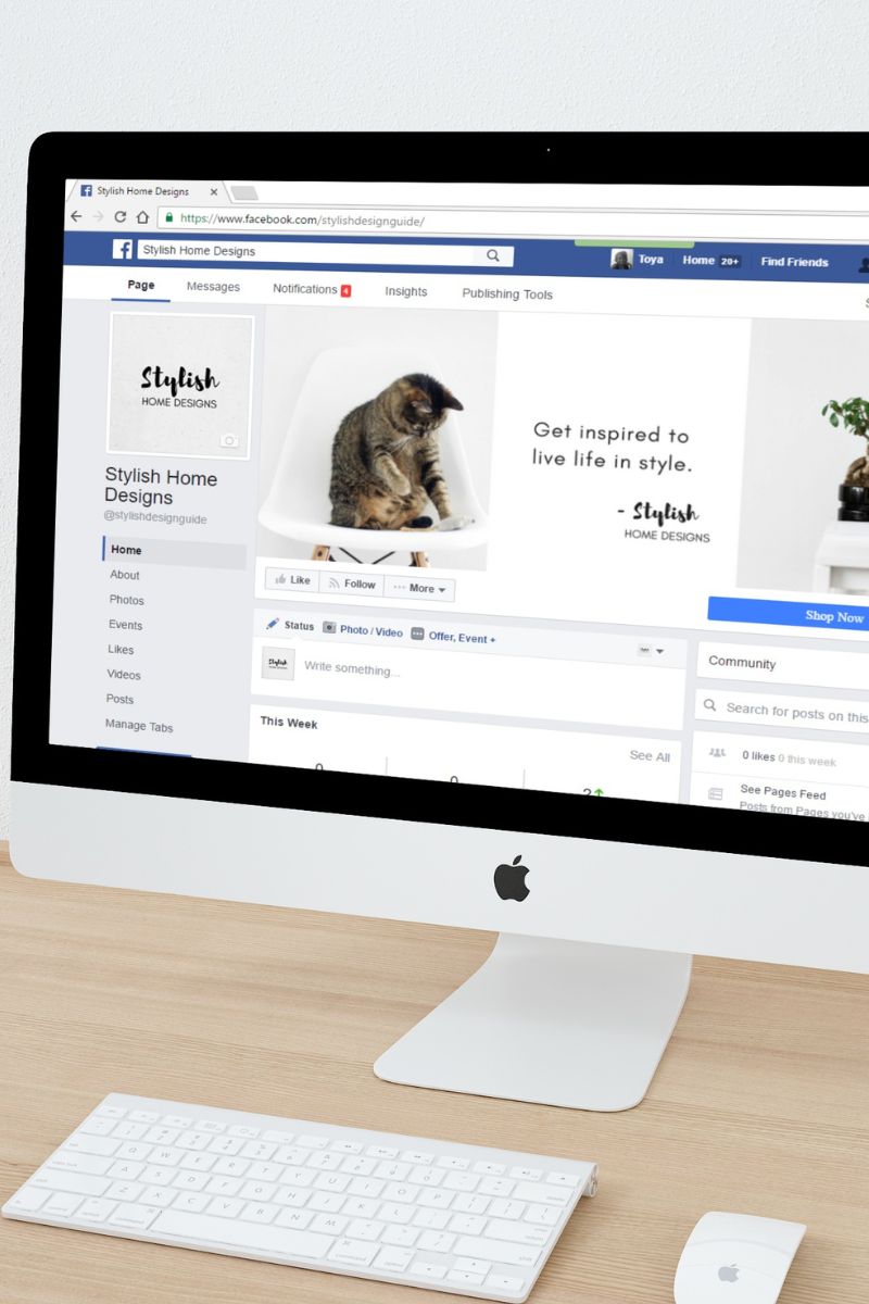How to create a facebook fan page without using your personal account